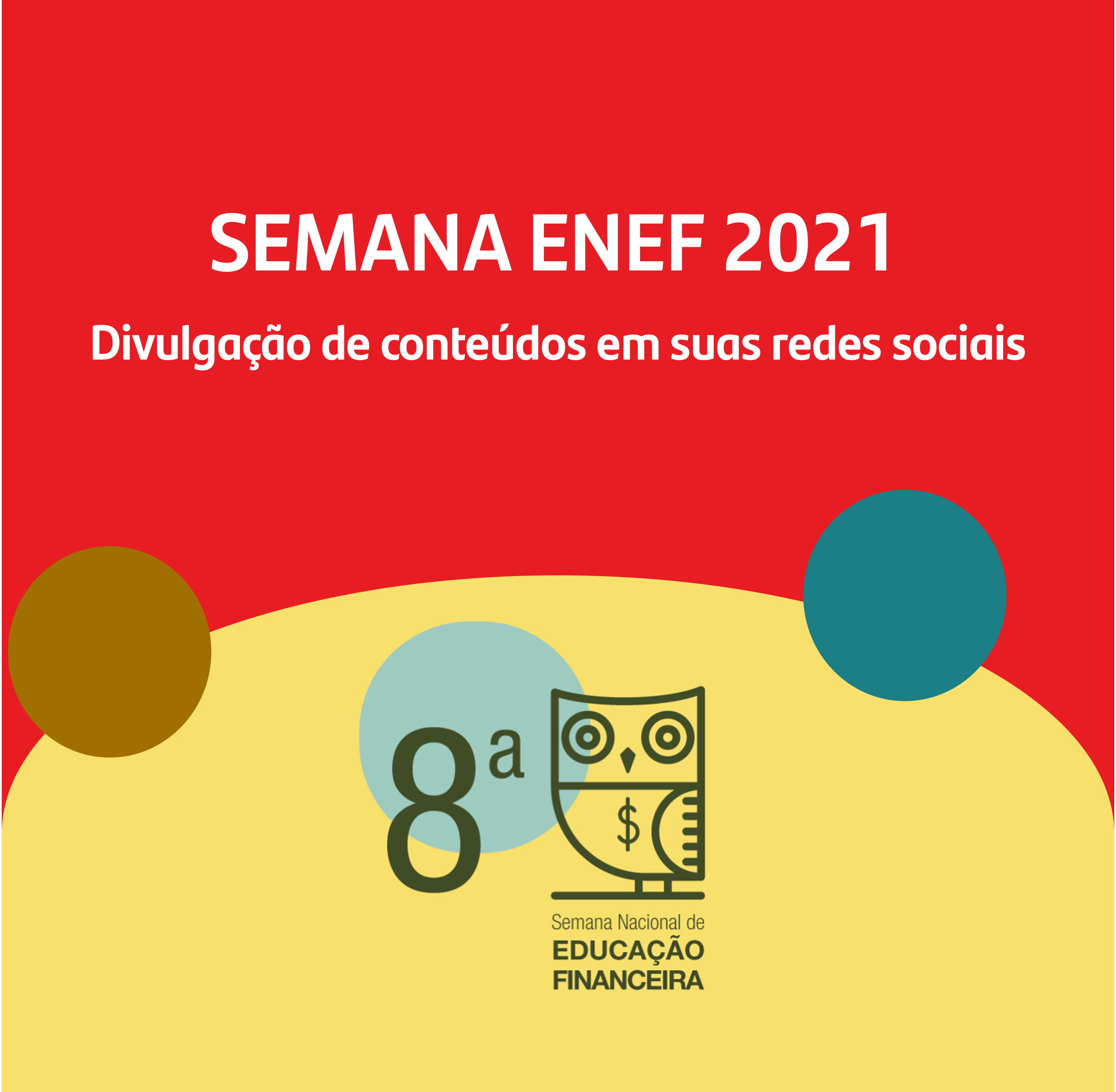 Divulgação de conteúdos em suas redes sociais