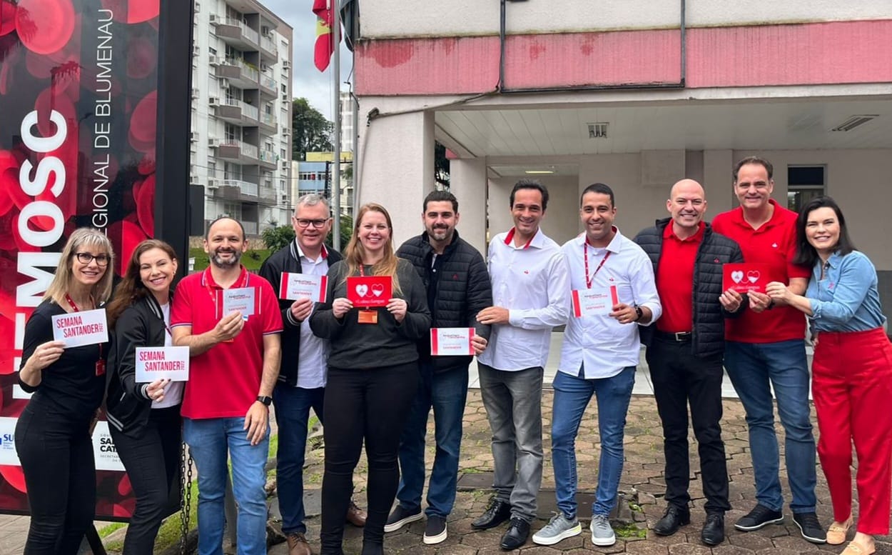Doação de Sangue - Hemosc Blumenau