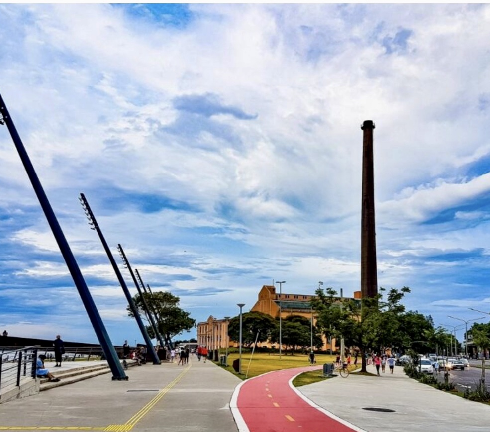 Caminhada na Orla do Gasômetro